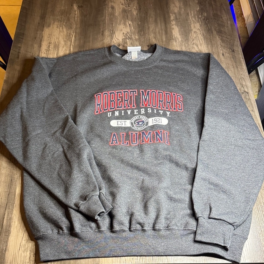 Champion Gray Robert Morris University Alumni Sweater